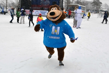 Лыжня России Юрий Гуршал