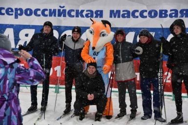Лыжня России Юрий Гуршал