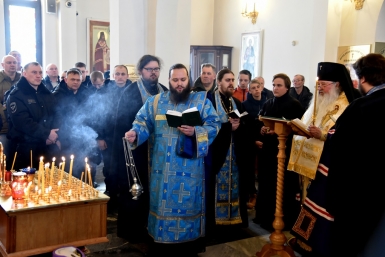 Панихида памяти воинов- интернационалистов Юрий Гуршал