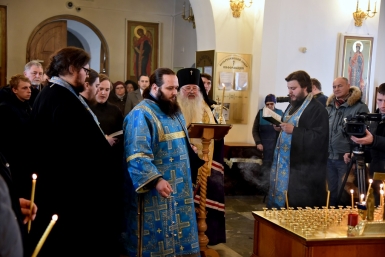 Панихида памяти воинов- интернационалистов Юрий Гуршал