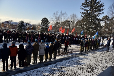 Митинг памяти воинов- интернационалистов Юрий Гуршал