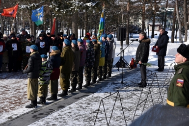 Митинг памяти воинов- интернационалистов Юрий Гуршал