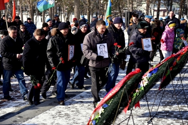 Митинг памяти воинов- интернационалистов Юрий Гуршал