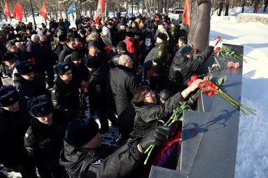 Митинг памяти воинов- интернационалистов Юрий Гуршал