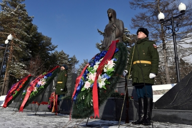 Митинг памяти воинов- интернационалистов Юрий Гуршал