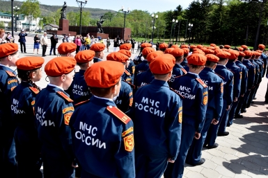 Последний звонок для кадетов Юрий Гуршал