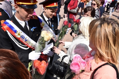 Последний звонок для кадетов Юрий Гуршал