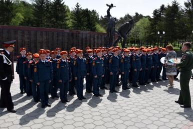 Последний звонок для кадетов Юрий Гуршал
