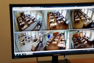 Ситуационный центр наблюдения за проведением ЕГЭ Максим Мажарин, ИА SakhalinMedia