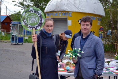 &quotБелый цветок&quot Дарья Никифорова 
