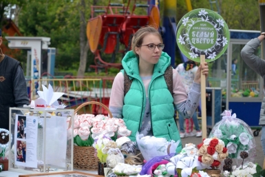 &quotБелый цветок&quot Дарья Никифорова 