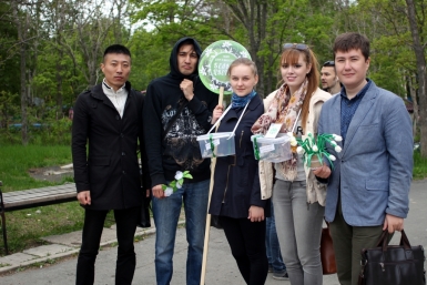 &quotБелый цветок&quot Анна Ом, ИА SakhalinMedia 