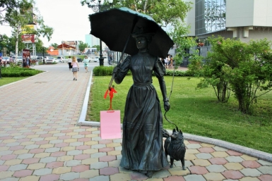 &quotЧеховский сквер&quot Анна Ромахина, ИА SakhalinMedia