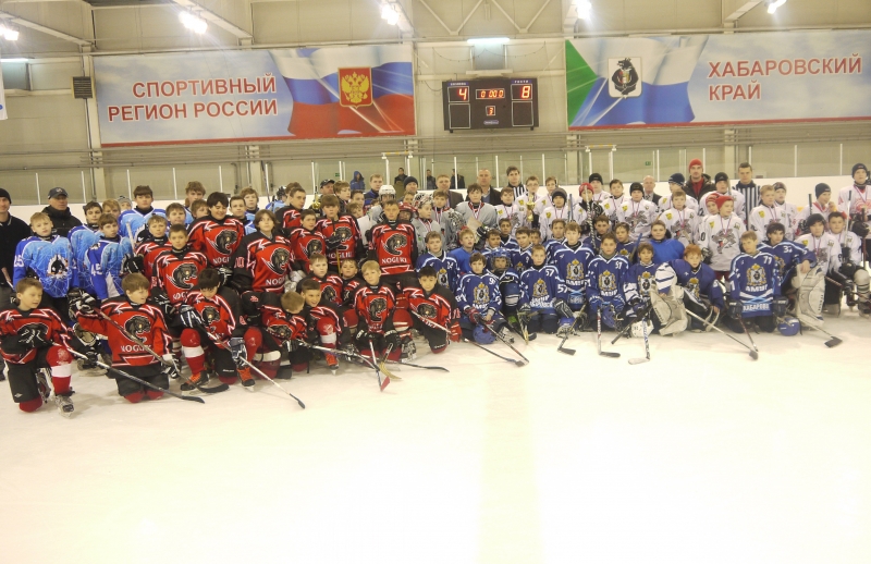 Юные хоккеисты