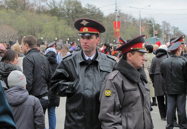 Стражи порядка не дремлют