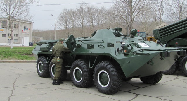 БТР-80, бронетранспортёр