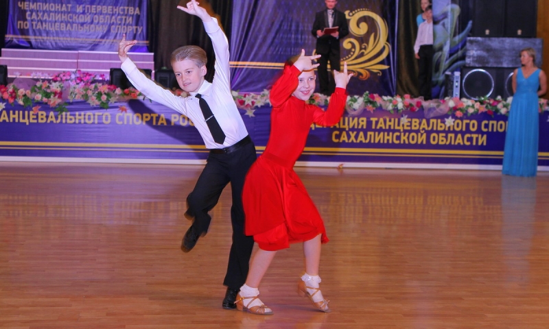 Чемпионат по спортивным танцам прошел в Южно-Сахалинске