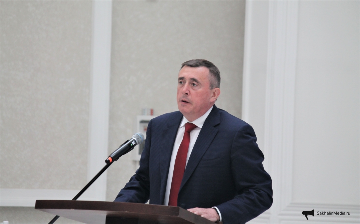 Валерий Лимаренко на XXIX конференции Сахалинского регионального отделения партии "Единая Россия"