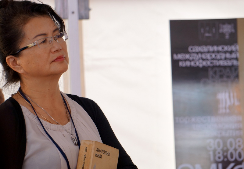 Поклонница творчества Анатолия Кима, Фото с места события собственное