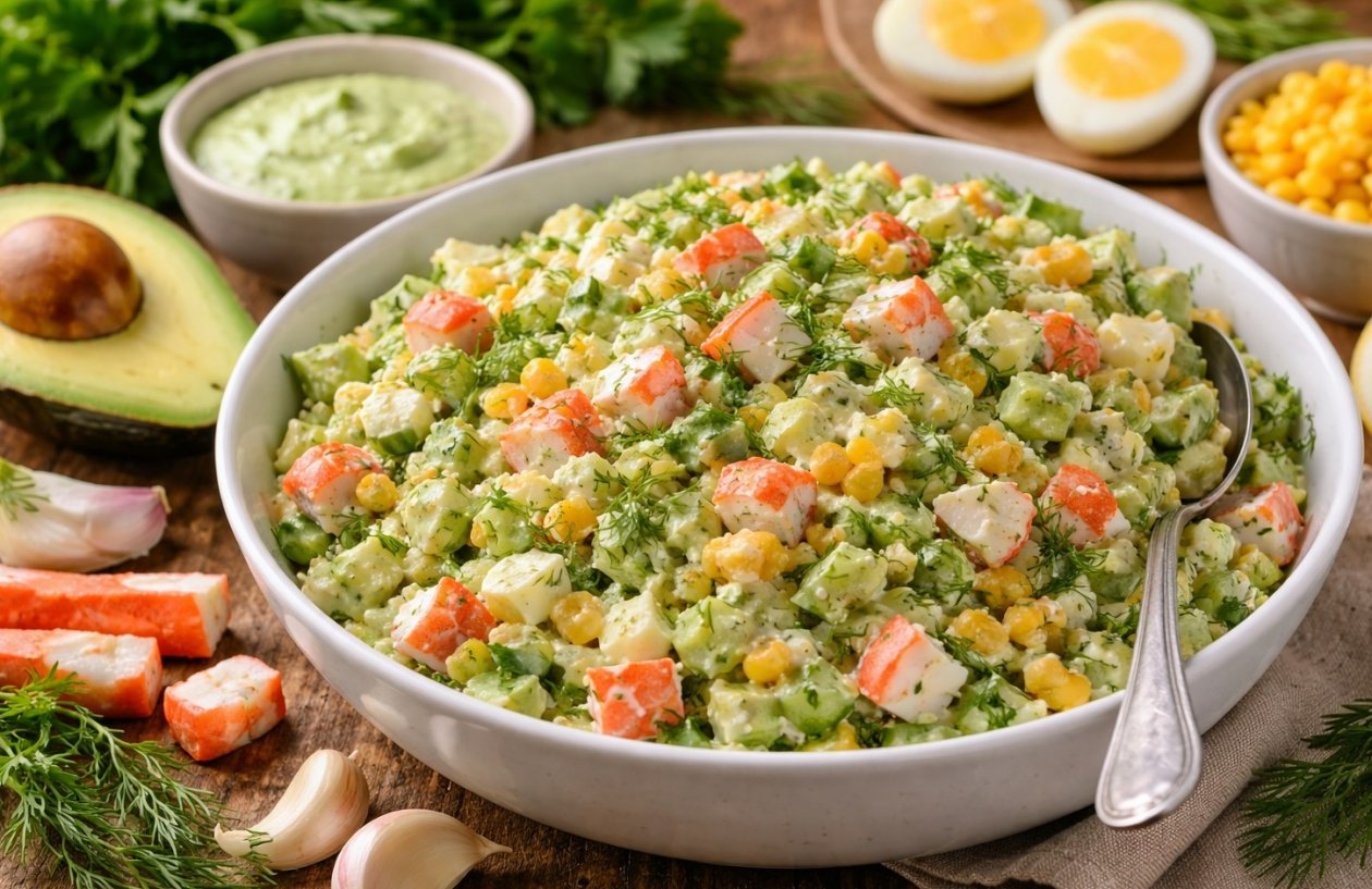 Простой детокс-салат Сгенерировано ИИ