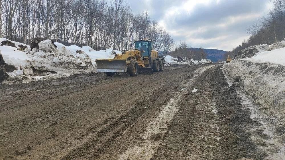 Ремонтные работы пресс-служба минтранса Сахалинской области