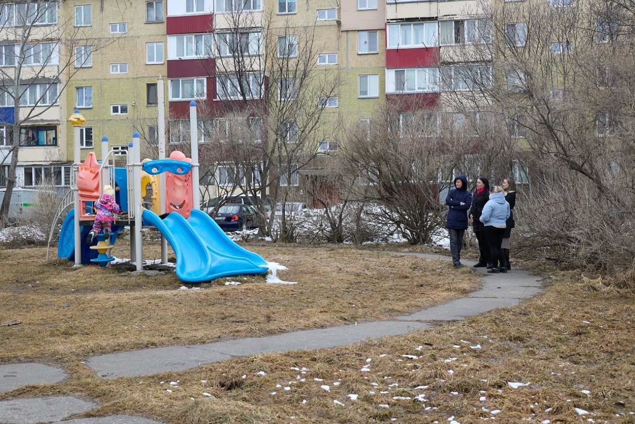 Благоустройство территории на проспекте Мира пресс-служба администрации Южно-Сахалинска