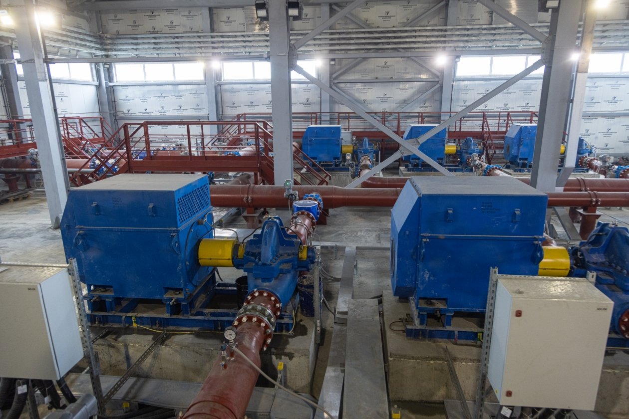 Строительство водозабора &quotЮжный&quot пресс-служба правительства Сахалинской области