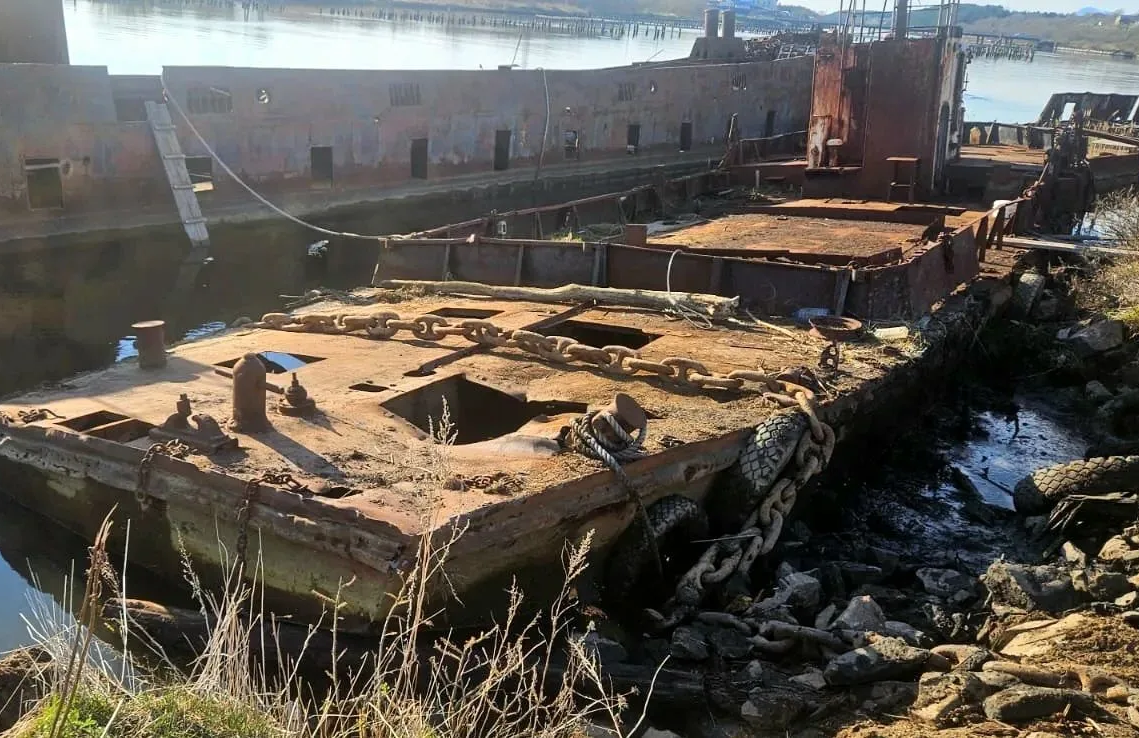 В Томаринском районе началось удаление затонувших судов пресс-служба минтранса Сахалинской области