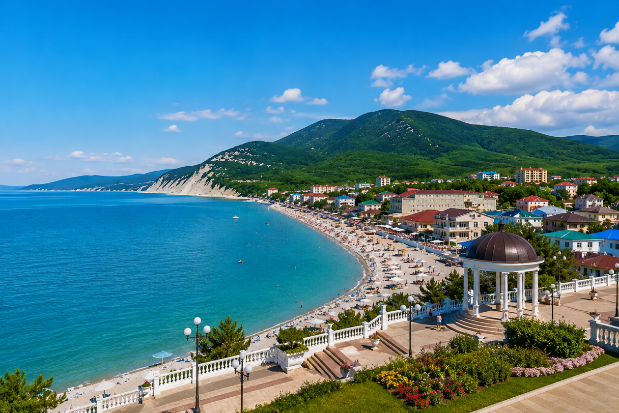 Курорт на Черном море Сгенерировано ИИ