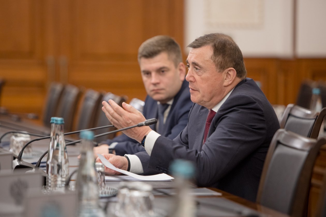 Валерий Лимаренко в Минтрансе РФ