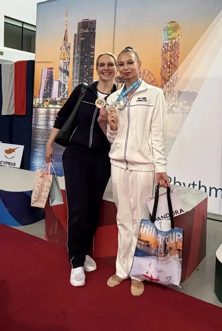 Сахалинская гимнастка Кира Яблочникова дважды победила на турнире в Грузии