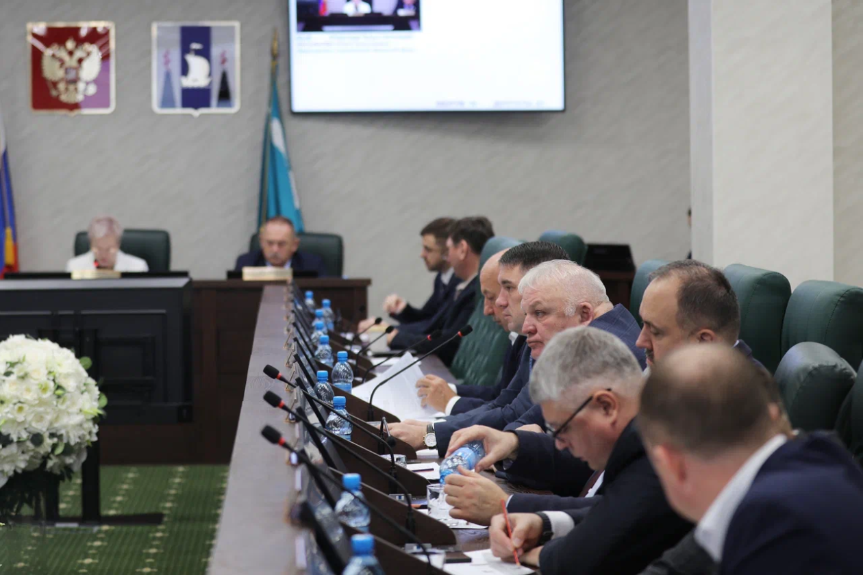 Заседание Сахалинской областной Думы