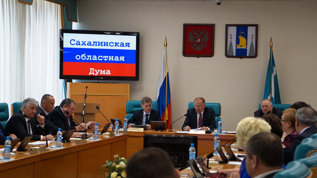 Олег Кожемяко в думе., Фото с места события собственное