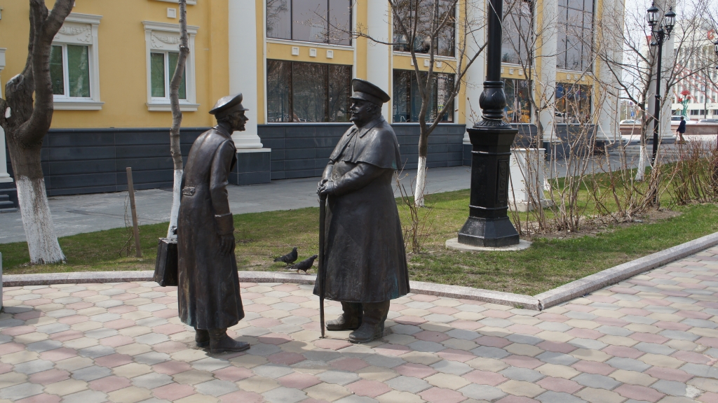 Чеховский сквер, Фото с места события собственное