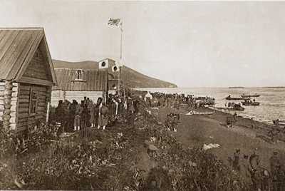 Пленные русские добровольцы.