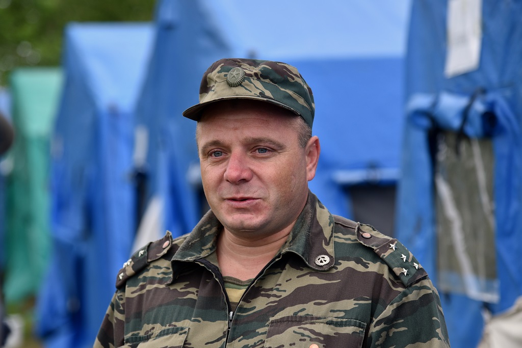 Военно-полевой лагерь "Юный спасатель"