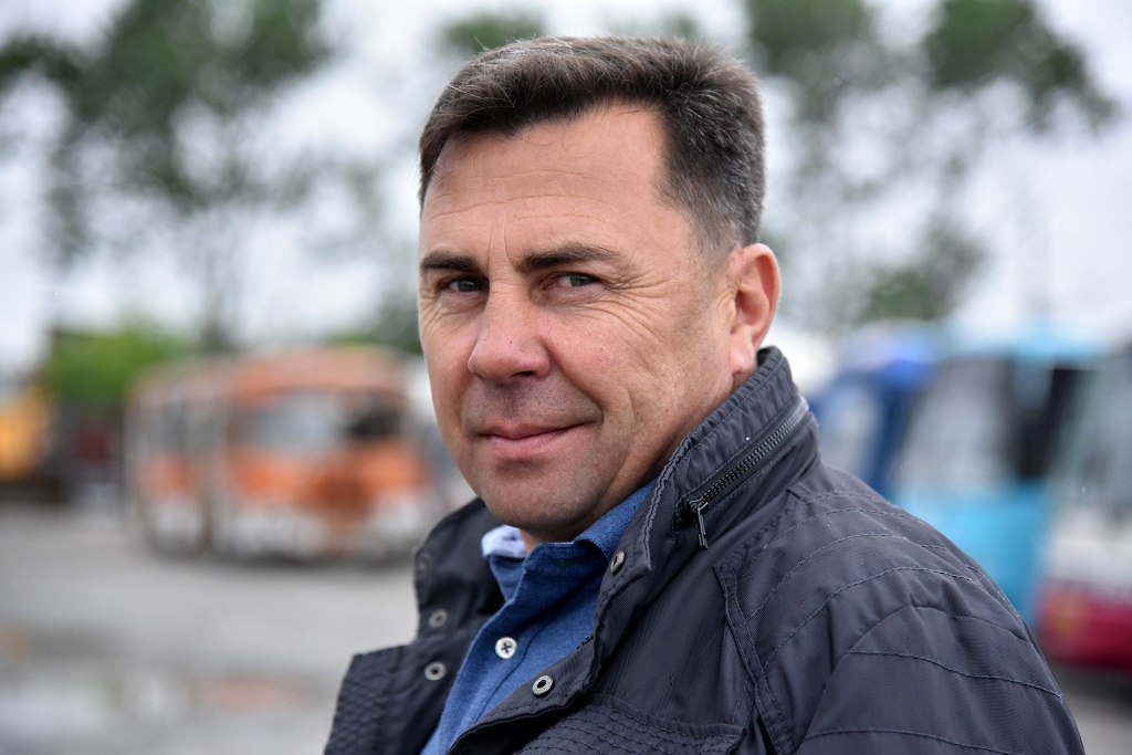 Гендиректор ПАТП-3 Николай Лукин