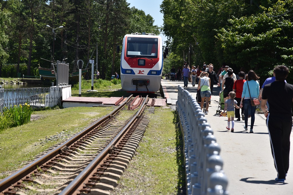 Акт вандализма в парке