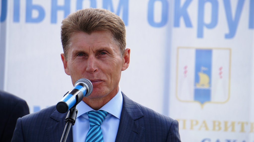 Врио губернатора Олег Кожемяко