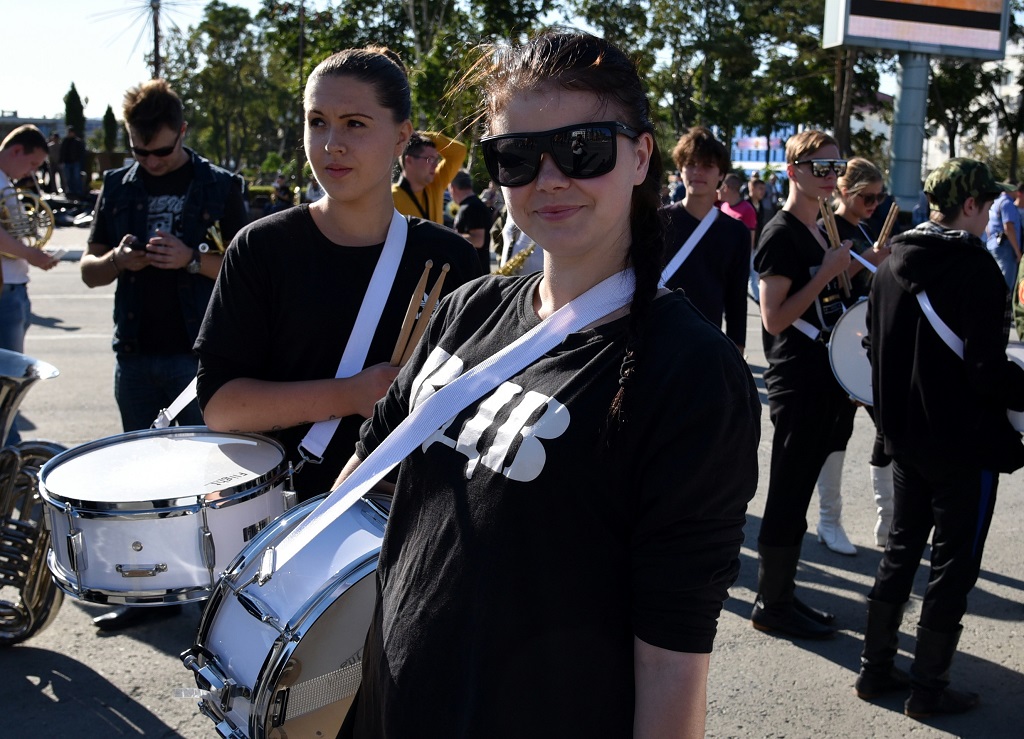 Репетиция оркестров