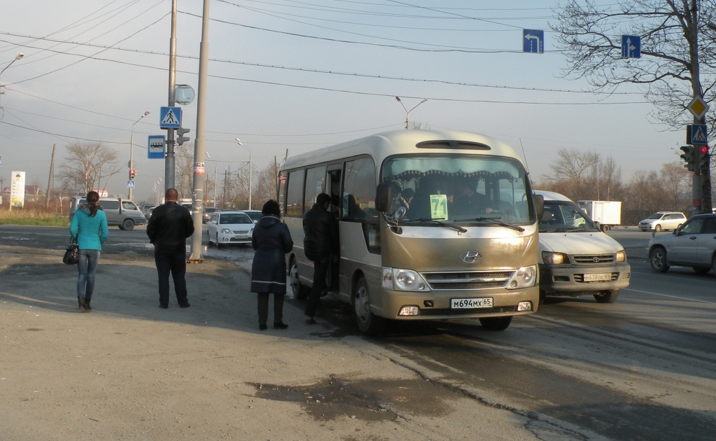 Автобусы в Южно-Сахалинске