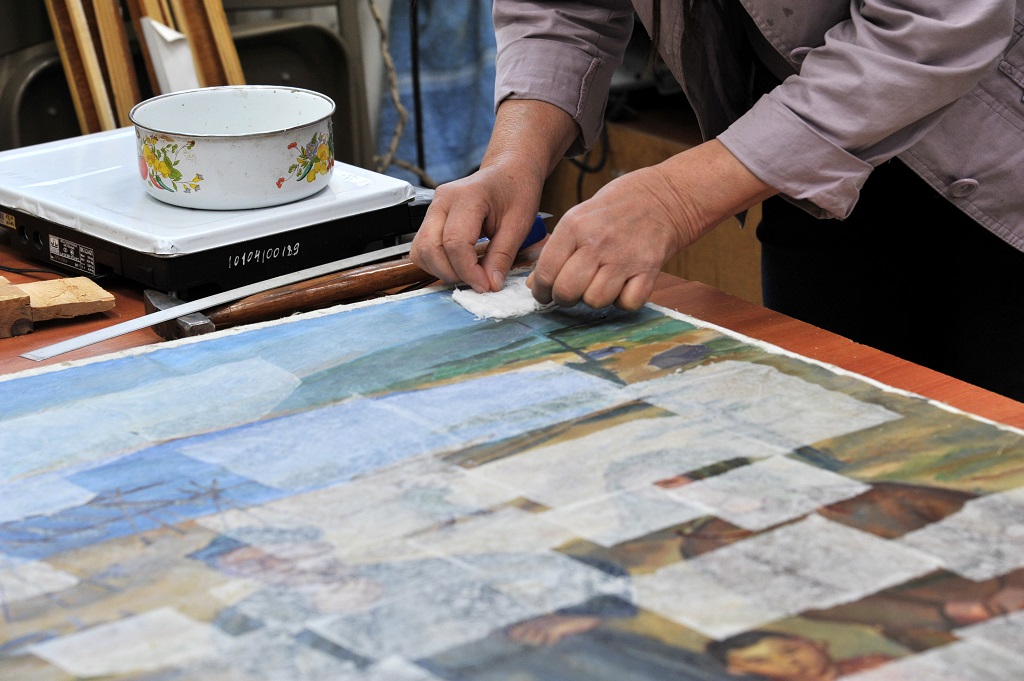 Реставрация картины