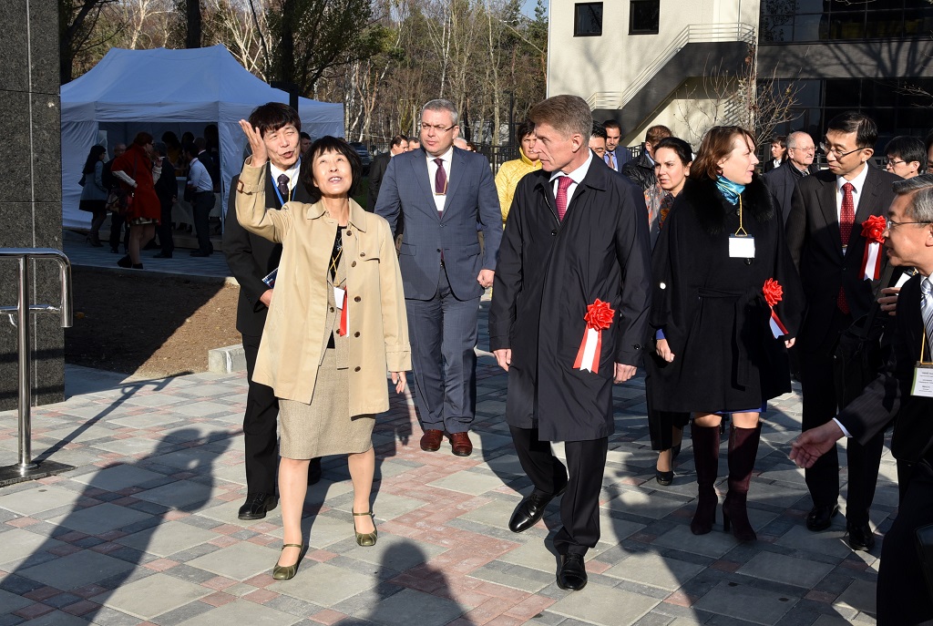 Открытие комплекса 