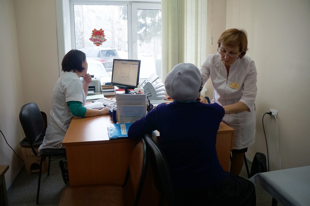 Сестринский пост при кабинете неотложной помощи