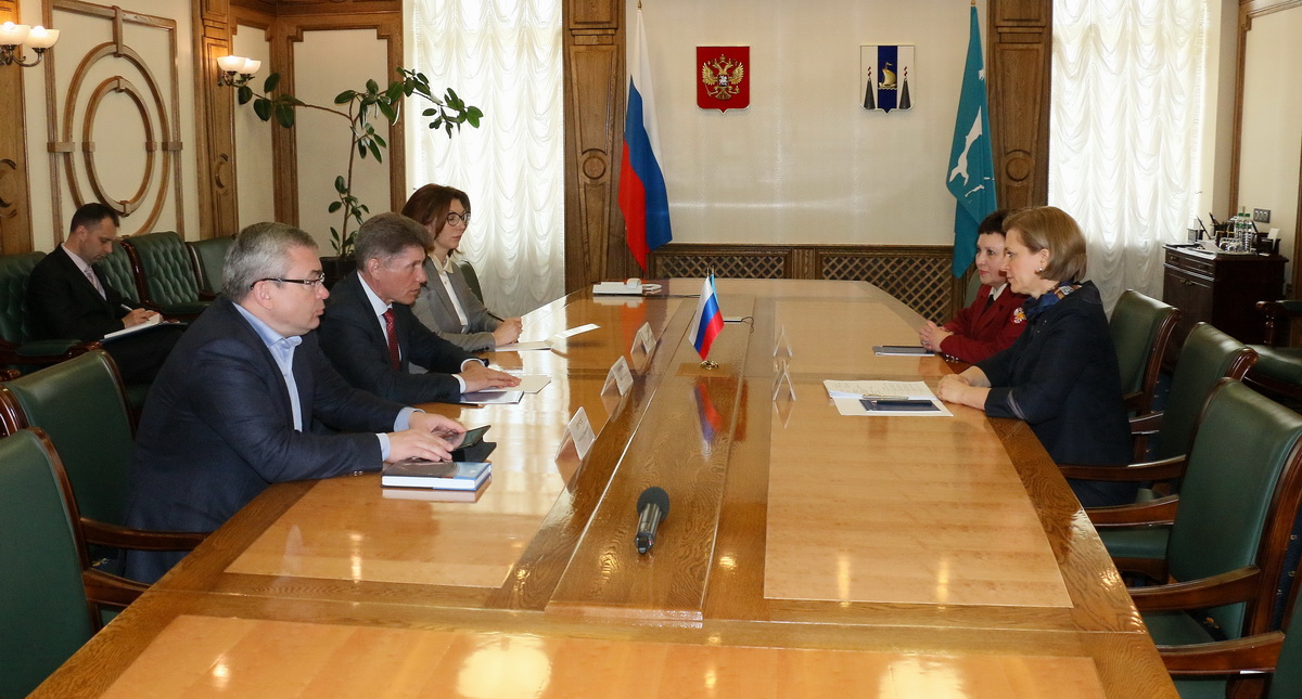 Встреча с губернатором Пресс-служба губернатора