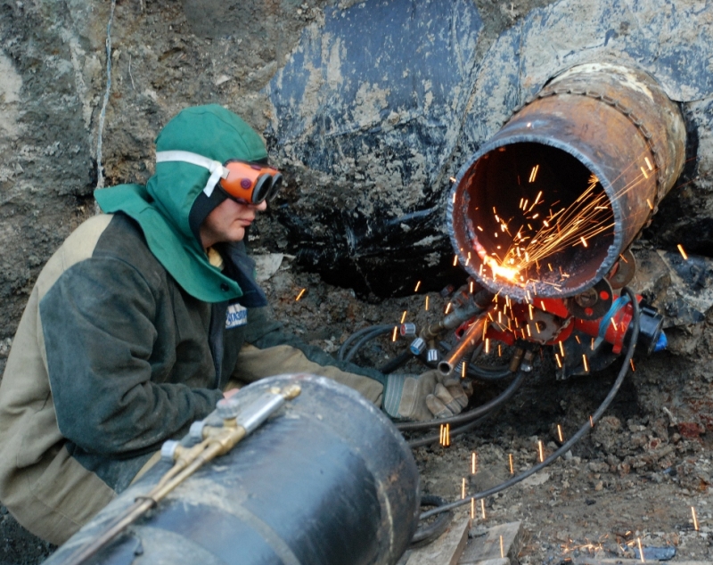 Строительство газопровода Пресс-служба ОАО Газпром
