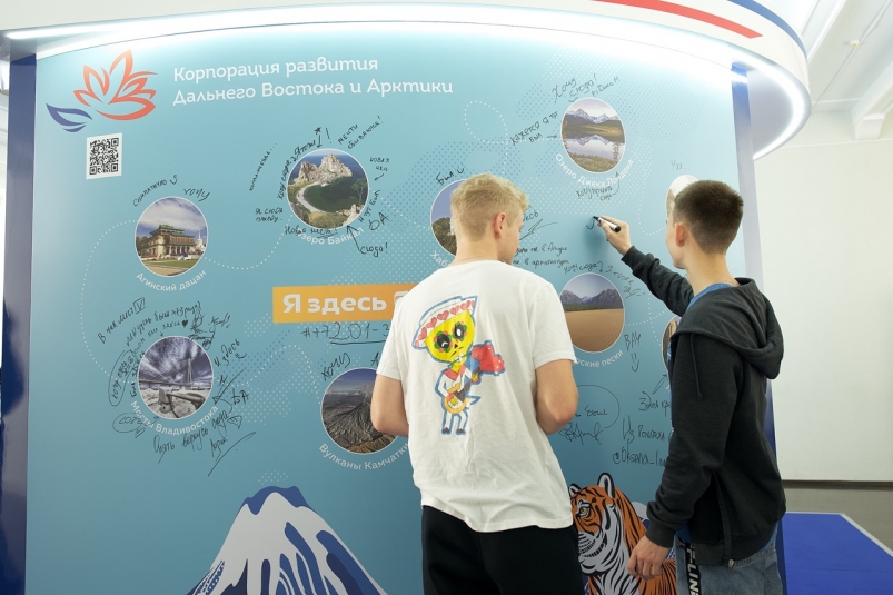Развитию Дальнего Востока посвятили интерактивную экспозицию в Москве