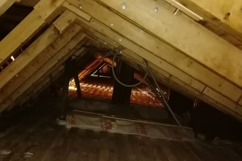 В сахалинском Шахтерске отремонтировали крышу второго пострадавшего от тайфуна дома