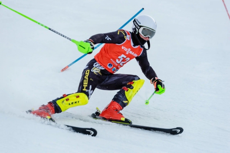 В Южно-Сахалинске прошли соревнования по горнолыжному спорту "Сахалинские надежды"