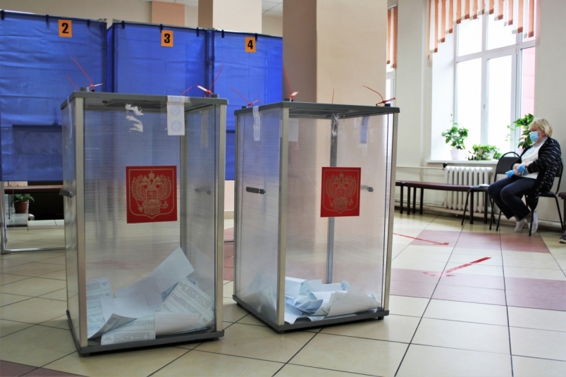 Первые лица Сахалинской области отдали свои голоса на выборах президента РФ